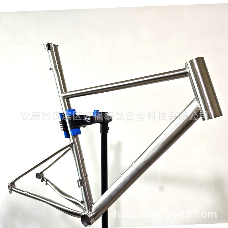 2025 Haofutan titanium alloy highway integrated high seat tube frame processing production titanium alloy frame