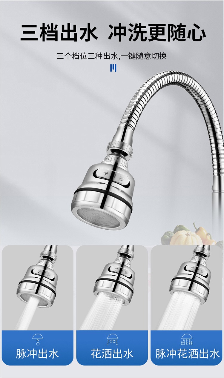 Universal faucet extender, kitchen faucet splash preventer, bubble generator, showerhead booster filter extender undefined