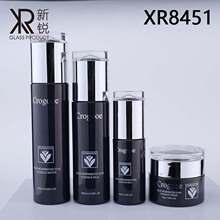 一滴水新款瓶子，120ml爽肤水内塞盖子100ml白色泵头浅黑色玻璃