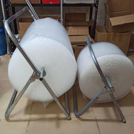 气泡膜打包架子加强款珍珠棉支架多功能牛皮纸卷材架放卷包装架