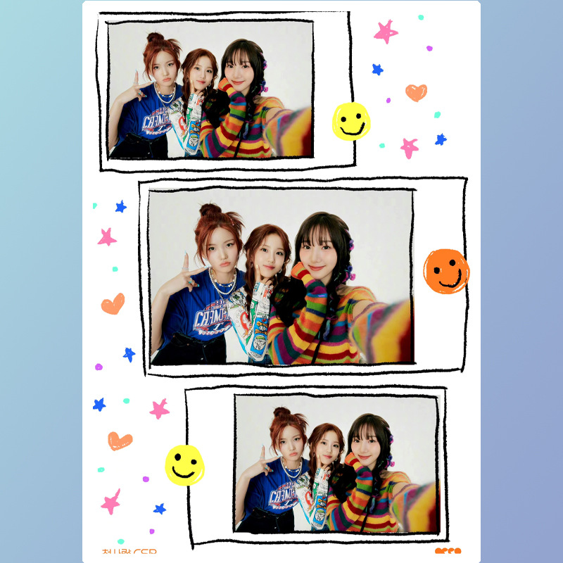 CSR 2nd 公开照不干胶 海报 墙贴画 装饰画 贴纸 明星周边