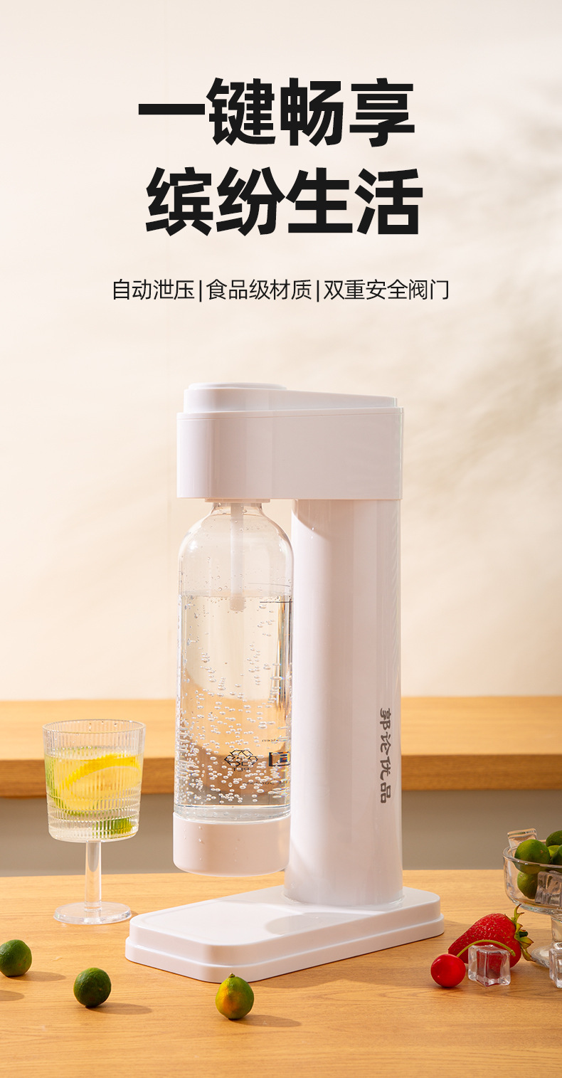 气泡水机自制苏打水