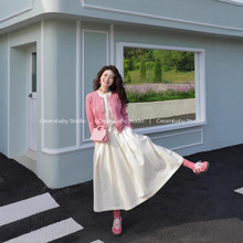 Creambaby Studio �������İ�ɫ���ް���ȹŮ��С���Ӵ�[���Lȹ