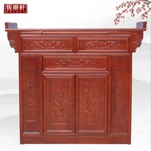 中式现代简约小供桌翘头柜佛案贡桌实木简易神主台香炉桌家用供台