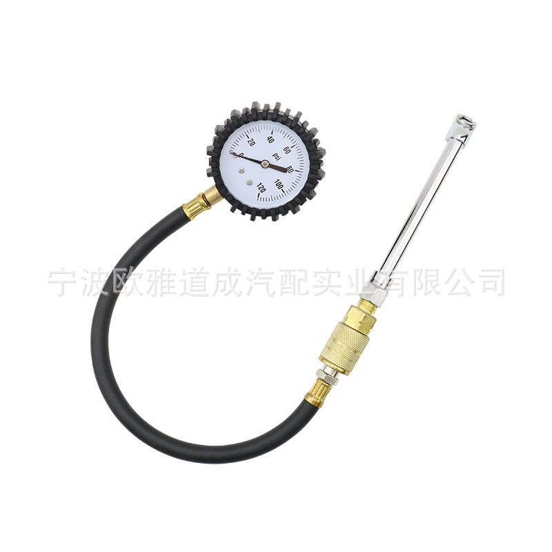 Medidor de presión de neumáticos de coche pistola de presión de aire medidor de presión de neumático mecánico medidor de prueba de presión de neumáticos de coche pistola de llenado