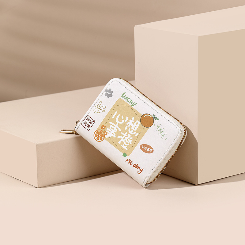 Titular de la tarjeta anti-desmagnetizante tarjeta bancaria linda de las mujeres tarjeta de crédito estudiante monedero multi-funcional multi-Tarjeta titular de la tarjeta de alta gama