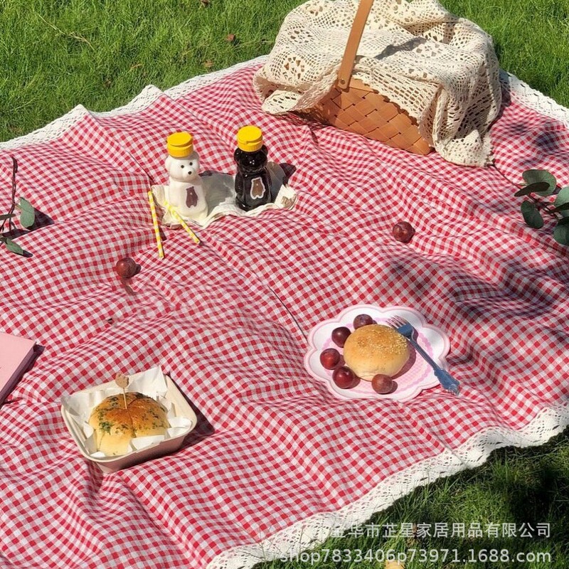 ピクニックマット屋外テーブルクロスキャンプマット防湿布マット厚いピクニックマット家庭用携帯ピクニック布|undefined