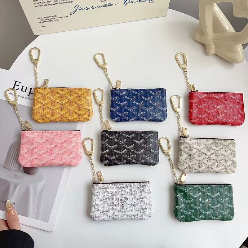 European and American Trendy Brand Coin Purse, Dog Tooth Wallet, Fashionable High-End Leather Card Holder, Bank Card Storage Bag, Foreign Trade Card Case European and American Trendy Brand Coin Purse, Dog Tooth Wallet, Fashionable High-End Leather Card Holder, Bank Card Storage Bag, Foreign Trade Card Case