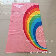 厂家定制纯棉浴巾沙滩巾割绒活性印花浴巾印花浴巾加厚吸水