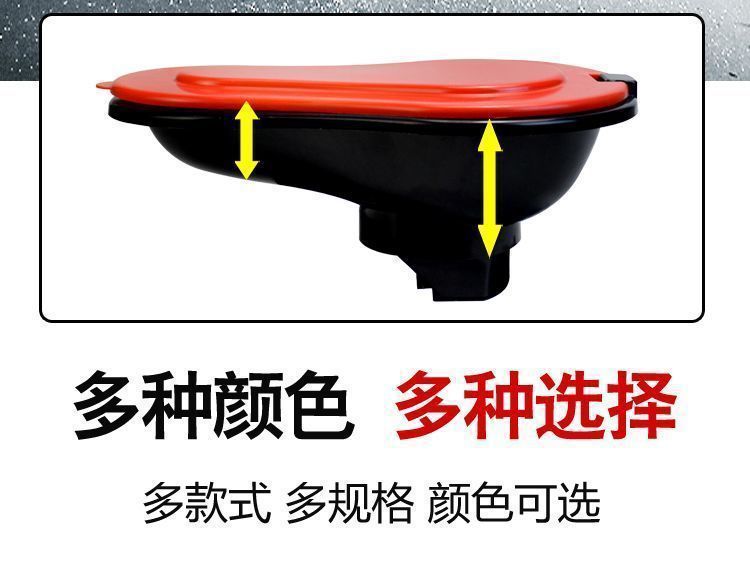 Temporary disposable simple toilet squat toilet for decoration, construction site squat toilet, plastic toilet manufacturer, cross-border one piece undefined