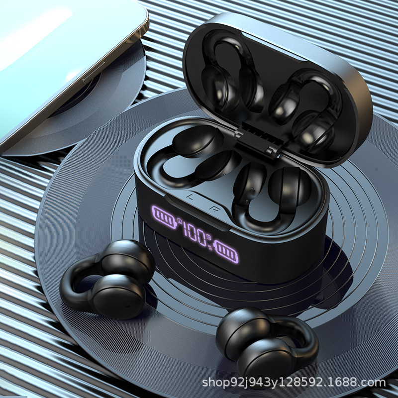 Nuevo modelo transfronterizo x56 privado TWS auriculares inalámbricos Bluetooth conducción ósea deportiva reducción de ruido tipo pinza de auriculares explosión de comercio electrónico