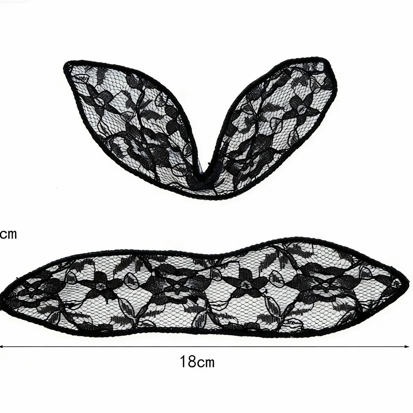 Super Cute Hollow Lace Bunny Ear Hairpin Bow Hair Accessory Clothing Gift Bouquet Decoration Materials Accessories