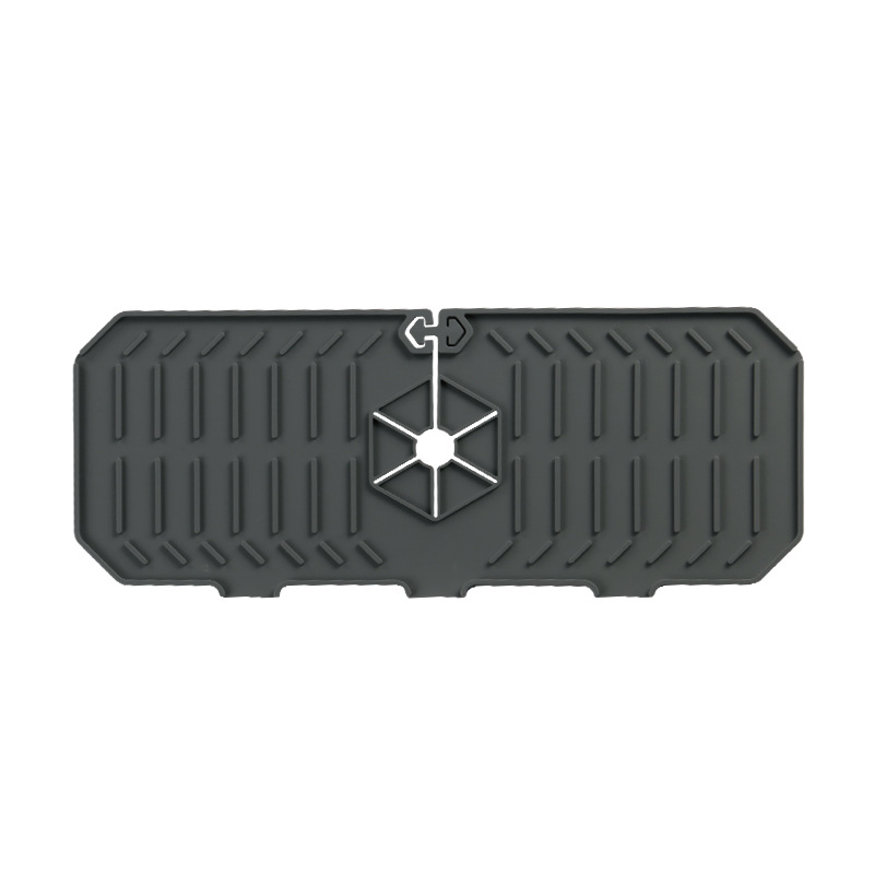 Amazon estera de drenaje de silicona caliente estera de silicona a prueba de salpicaduras cocina baño grifo estera de drenaje de secado