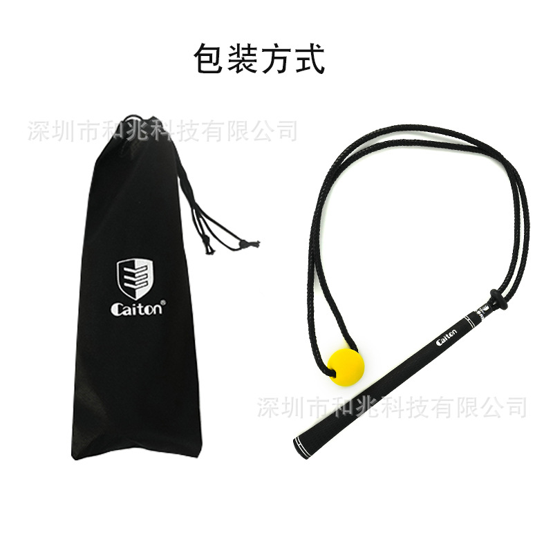 Caiton Golf Swing aptitud física cuerda corrección Acción Práctica cuerda swing entrenador interior entrenamiento auxiliar cuerda