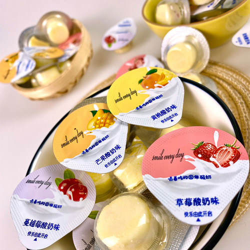 Cheese Fruit Bits Cheese Block Wholesale Bulk Individual Packaging Fashion Mini Leisure Snack Children's Nutritional Snack