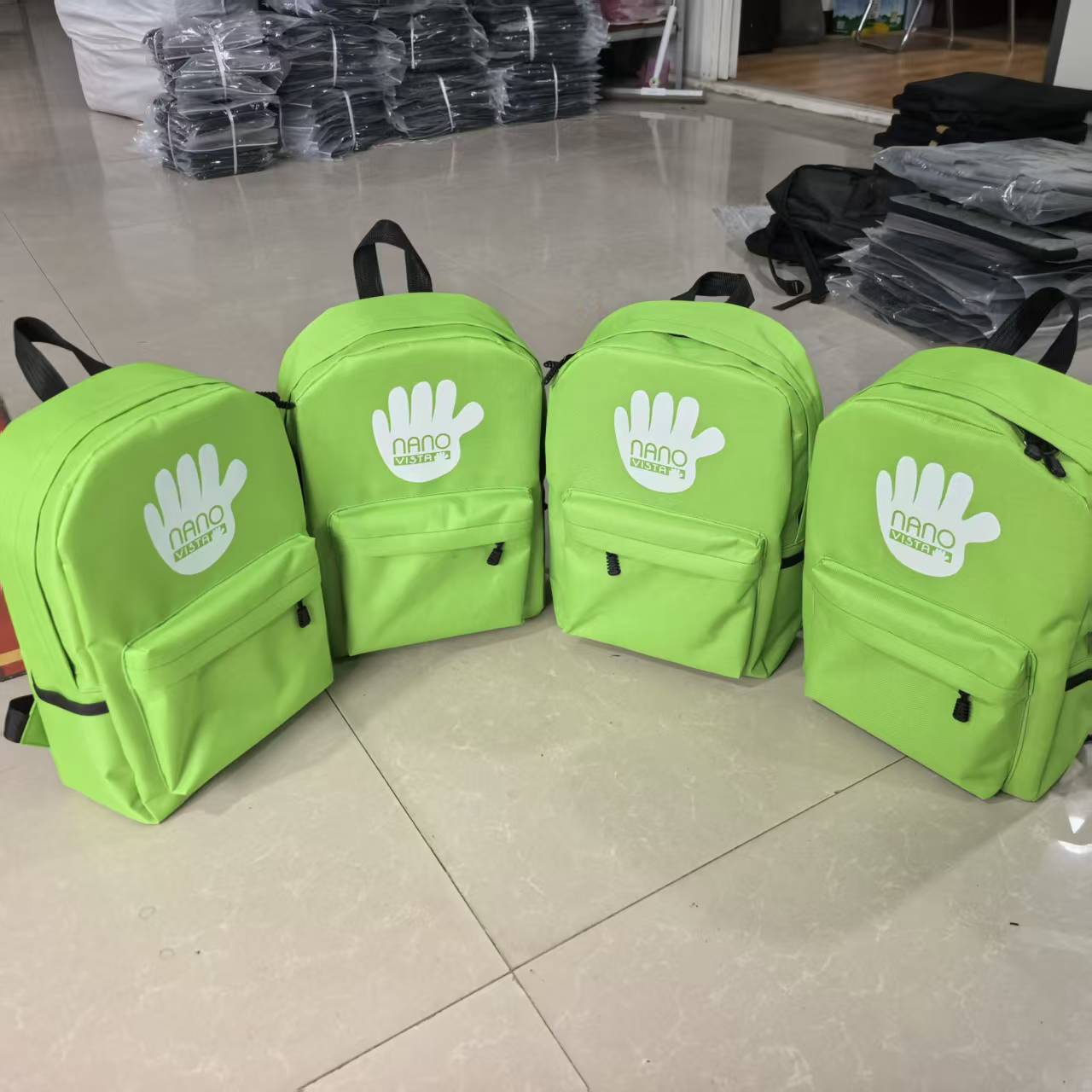 Nueva lona de tres barras mochila de moda coreana mochila de escuela secundaria mochila de viaje para hombres y mujeres mochila de escuela secundaria