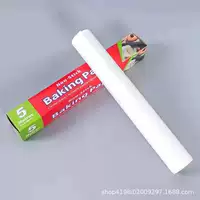 Бумага для выпечки с силиконовым маслом, однотонная двухсторонняя бумага с силиконовым маслом, одноразовая кухонная маслопоглощающая бумага для барбекю, маслостойкая бумага, древесная духовка, масляная бумага