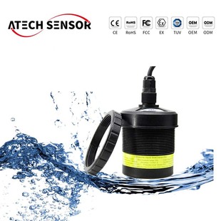 Guanke Integrated Ultrasonic Liquid Level Meter Water Level Meter Sensor Liquid Level Transmitter Ultrasonic Liquid Level Meter