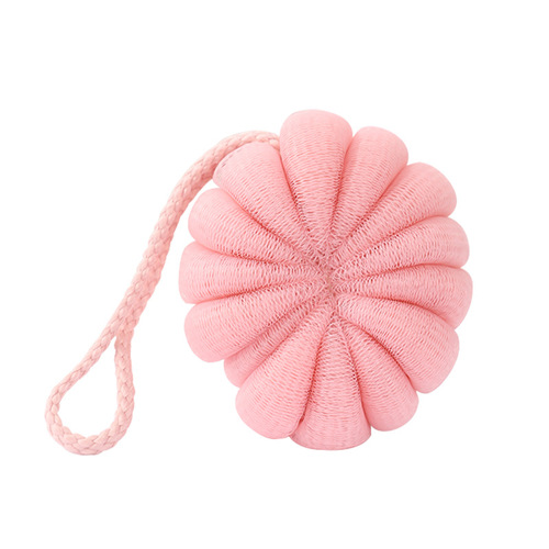 Creative pumpkin shape bath ball bath supplies large bubble bath ball 50g manufacturer wholesale
