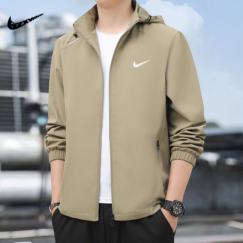 Jacket Men's New Spring and Autumn New Windproof Waterproof Jacket Lightweight Breathable Jacket Outdoor Casual Sports Jacket