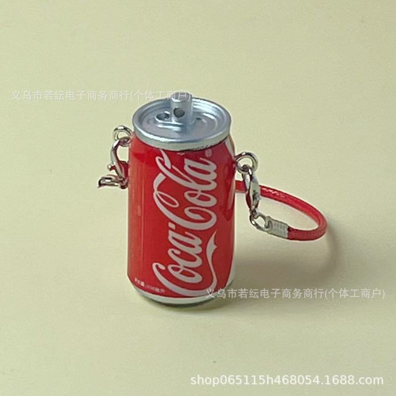 娃用小包仿真易拉罐饮料瓶钥匙扣挂件拉布布KT玩偶斜挎包跨境挂件|undefined