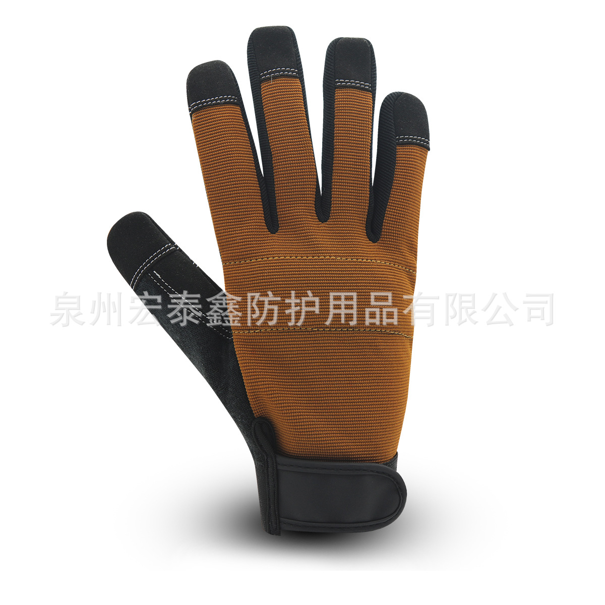 包邮批发2021款棕色超纤手套