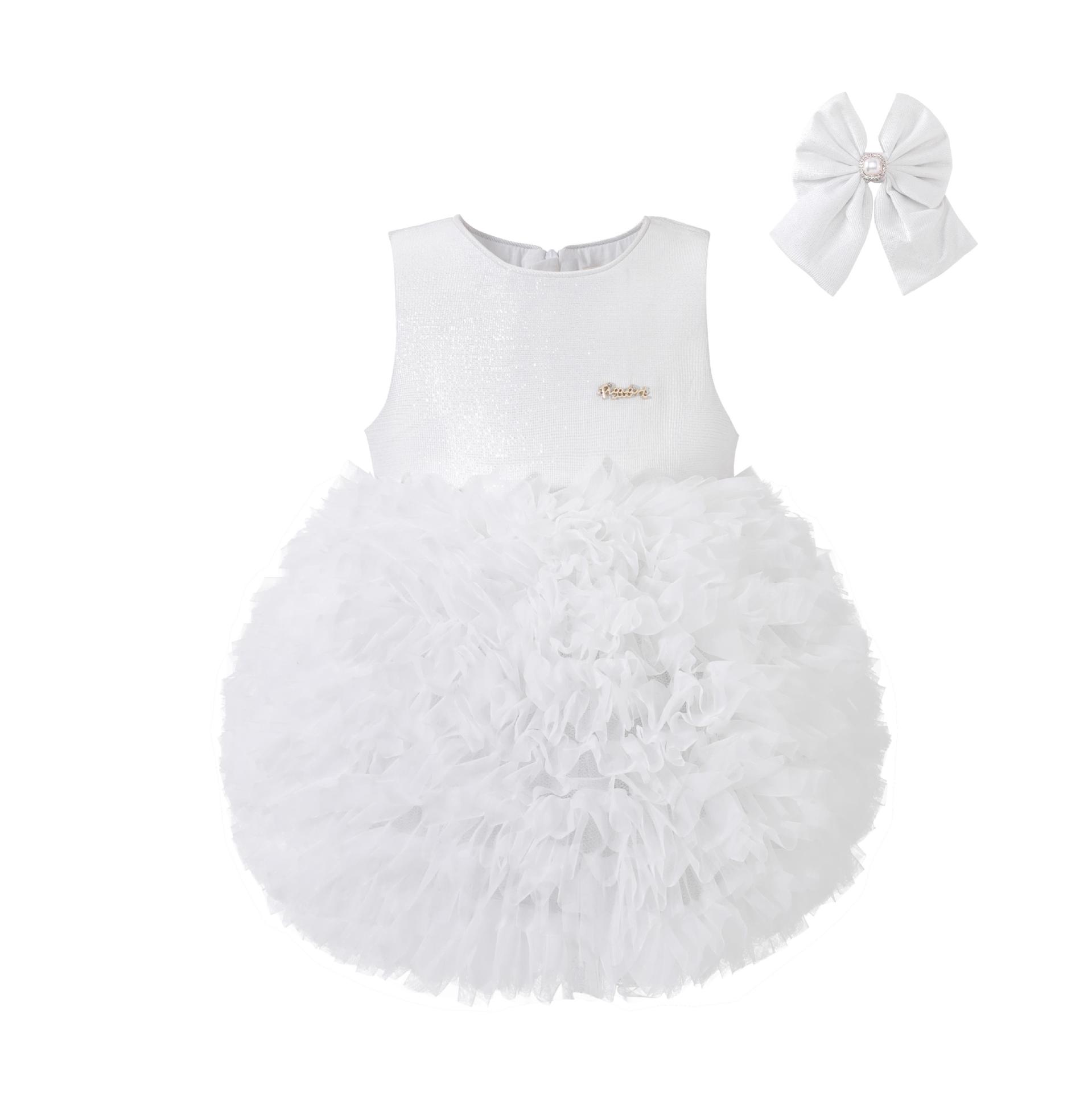 233 화이트 (민소매 + 프리보우)