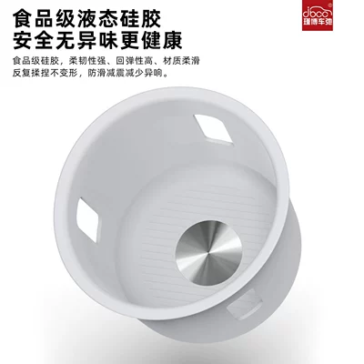 center console cup holder, silicone: Car cup holder/beverage holder