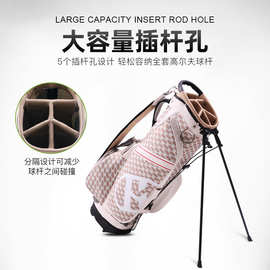 源头厂家高尔夫球包 多功能大容量球杆袋 GOIF支架球杆包