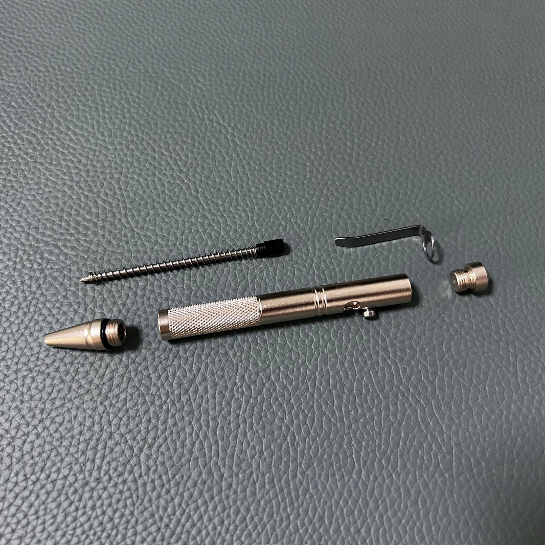 Wholesale Bolt Creative Multifunctional Gift, Metal Retractable Ballpoint Machine Gun Pen, Customizable With_voghion.com