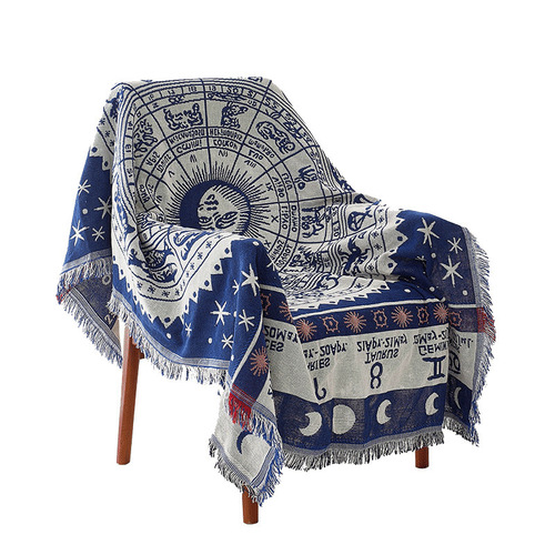 Nordic simple sofa blanket cover winter nap living room light luxury style sofa cover dustproof anti-slip sofa towel