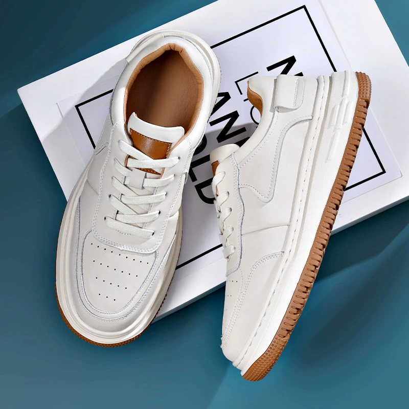 Sneakers, universal footwear, white shoes for leisure
