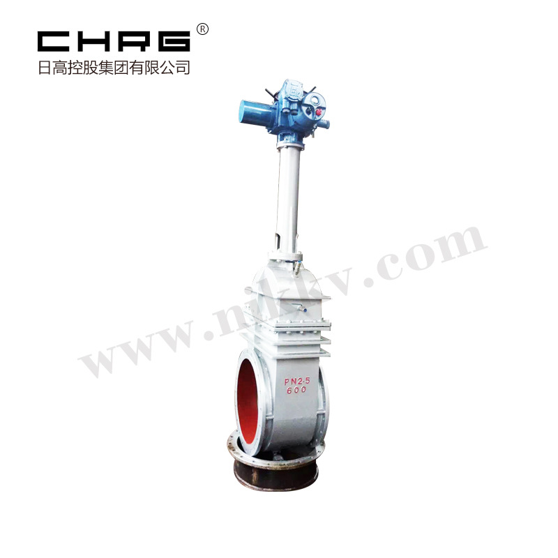 阀门厂家供应电动煤气闸阀Z944H-2.5C 不锈钢刀形闸阀DN100批发