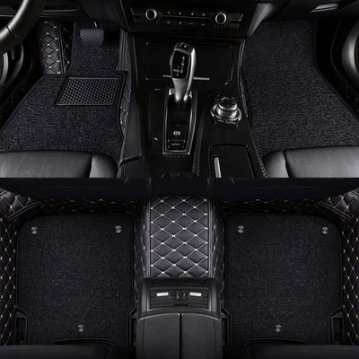 325Li, 525Li, 5302 series, X1, X3, Ayaqaltılar (Kovriklər) - complete-set-of-front-and-rear-row-double-layer-floor-mats-please-specify-color
