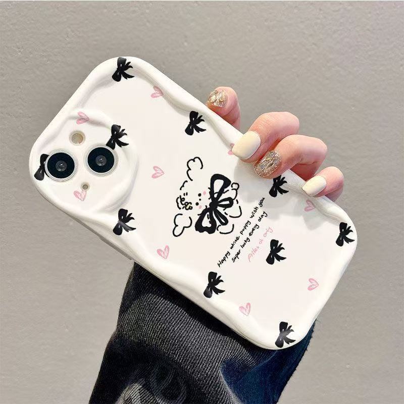 Funda linda para teléfono iphone16pro Apple 15 anti-caída 14 niña 13promax nuevo 12x dibujos animados