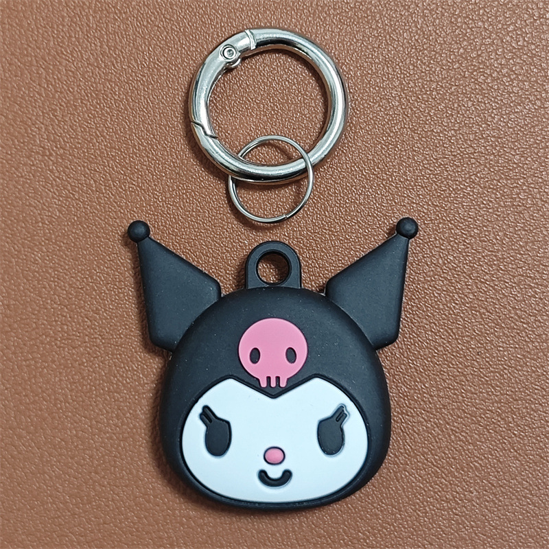 かわいいスプリングはリンゴのairtagsの保護カバーを掛けます。|undefined
