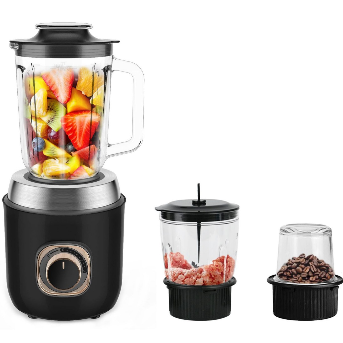 Mezclador eléctrico multifuncional 3 - en - 1 máquina de cocina multifuncional al por mayor