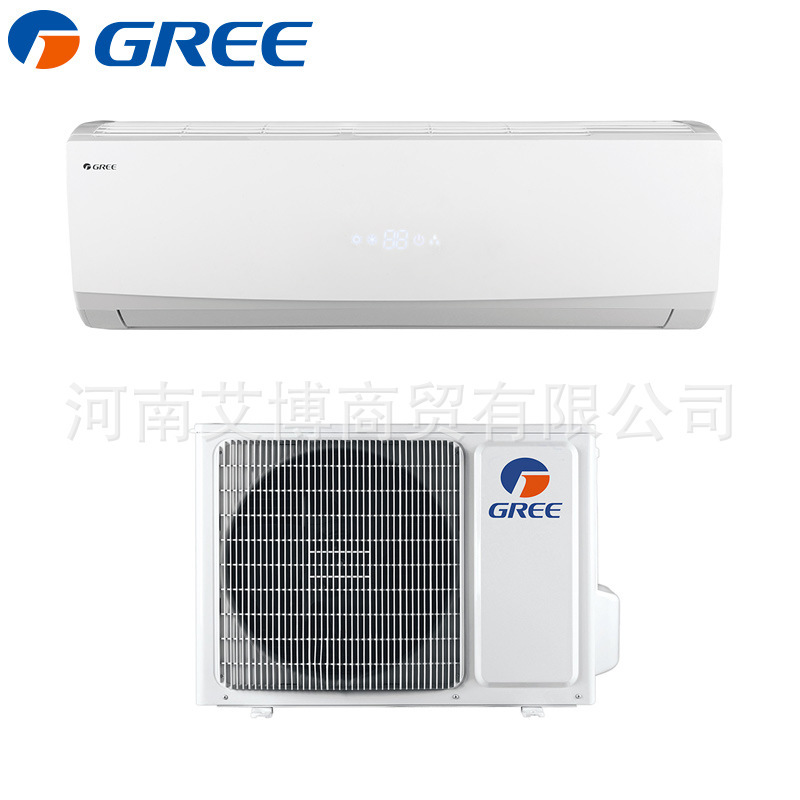 Gree split-type wall-mounted air conditioner, cooling and heating, inverter, for home use in bedroom and living room, 1 HP, 2 HP, for export