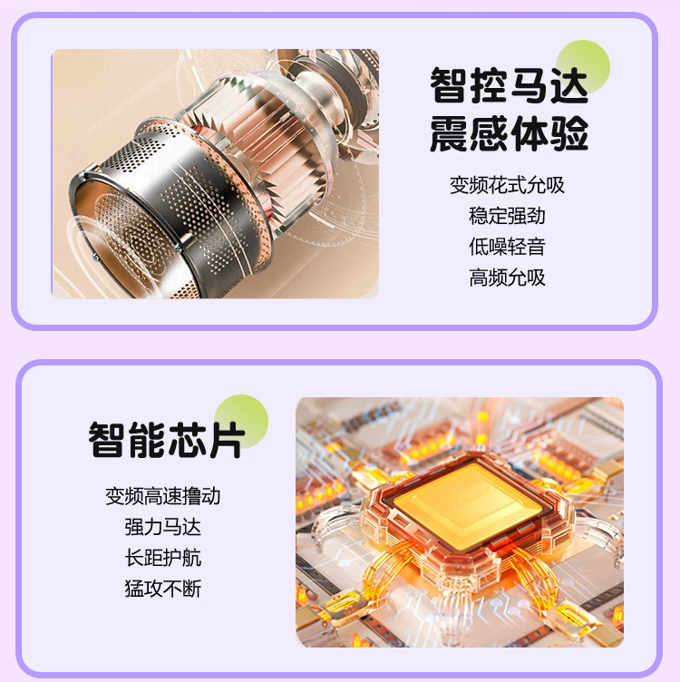 Jiuai Automatic Telescopic Heating Vibrator with Swing and Vibration, Rechargeable Adult Toy — detail image 10