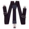 背带4cm男女超宽户外运动背带三夹吊带3夹孕妇加宽弹力松紧裤夹|ms