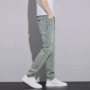 新品春夏男款修身牛仔裤