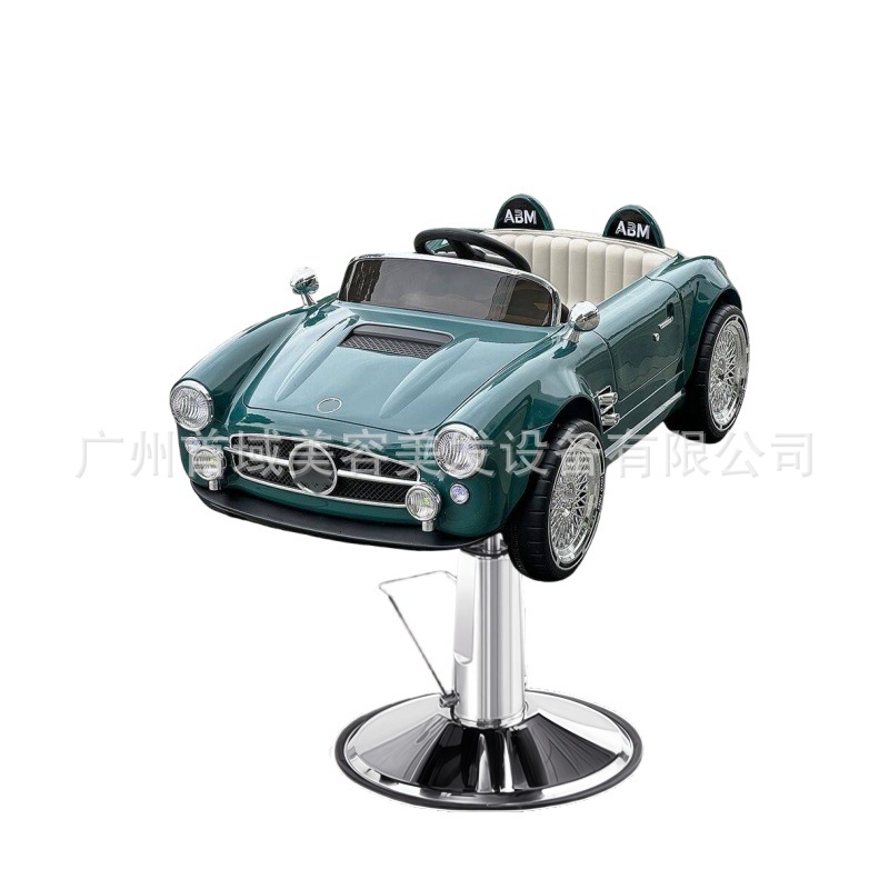 Silla de peluquería transfronteriza para niños silla de cabello giratoria silla de elevación salón de peluquería multifuncional asiento de automóvil de dibujos animados al por mayor image 72