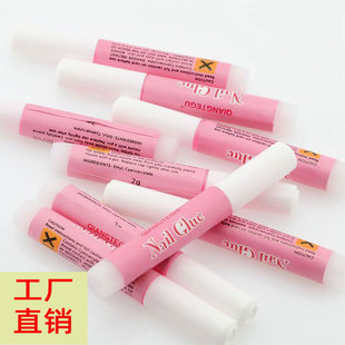 Nail stickers for manicure, glue, quick dry small nail decoration, 2g, long-term effect, no lamp dry