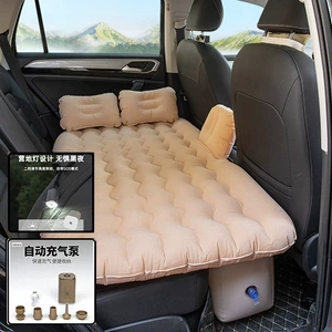 Car rear seat air mattress travel bed, a sleeping tool for the back seat of cars and SUVs, inflatable mattress for the car