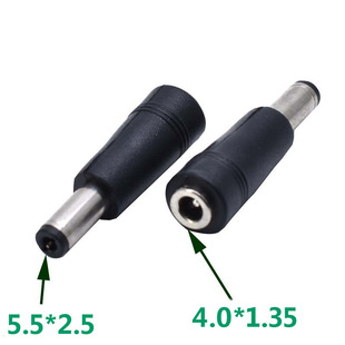 Notebook Adapter DC4.0 * 1.35 female to 5.5*2.5 male power adapter
