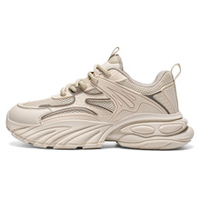 户外高品质低帮软底缓震运动鞋复古风时尚潮流百搭舒适休闲老爹鞋