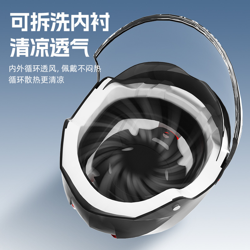 Casco BYB con certificación 3C según el nuevo estándar nacional para motocicletas y vehículos eléctricos, protección de ciclismo unisex