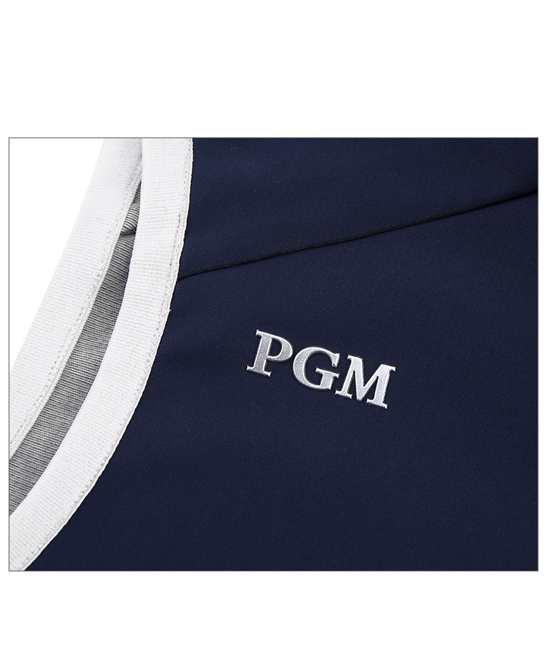 Áo ghi lê trẻ em chơi golf cổ đứng giữ ấm thu đông PGM — YF509-màu xanh nước biển, YF509-màu trắng, YF509-Đen chi tiết 17