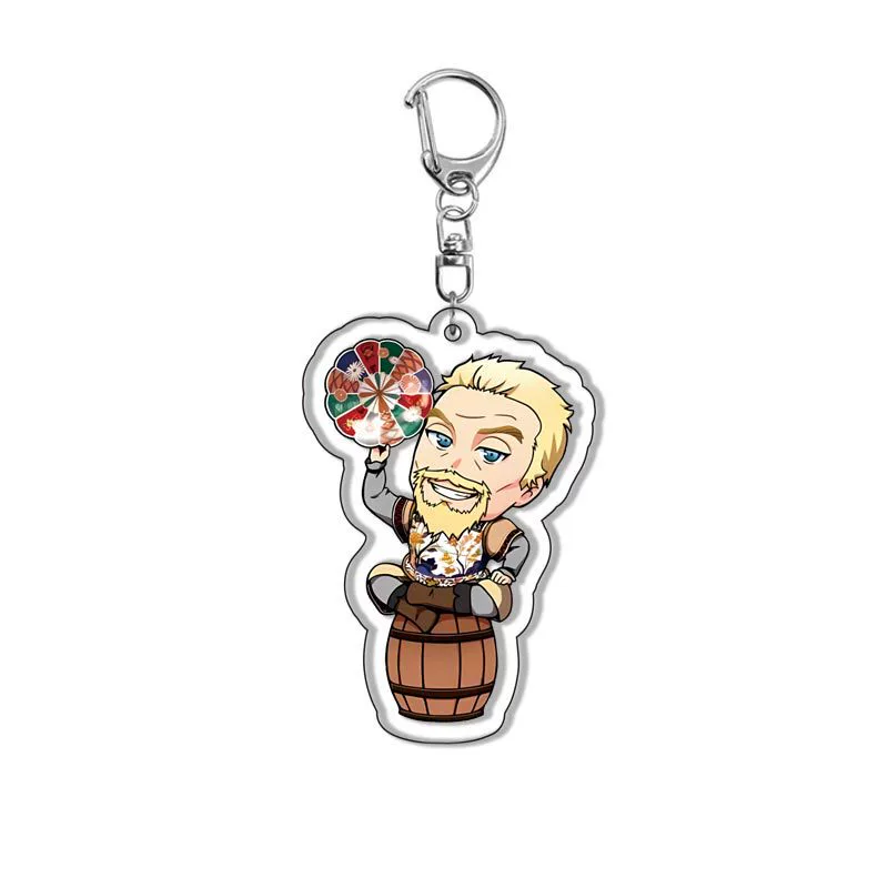 [Mezzanine] Лёд и море война акриловый брелок Торминн Торц Cartoon Pattern Pendant