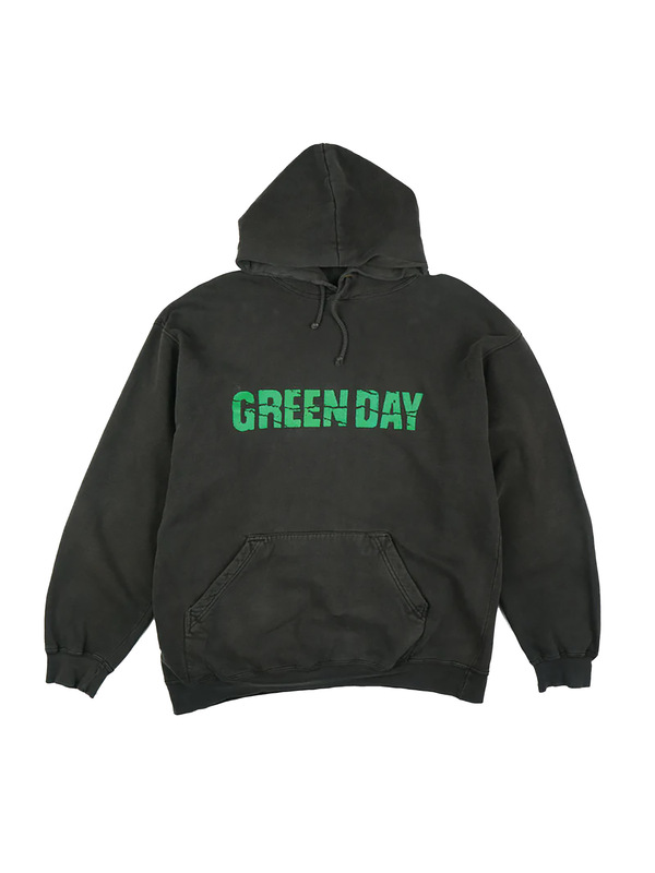Autumn New Green Day Green Day Rock Punk Retro European and American Loose Men's Cotton Hooded Sweatshirt